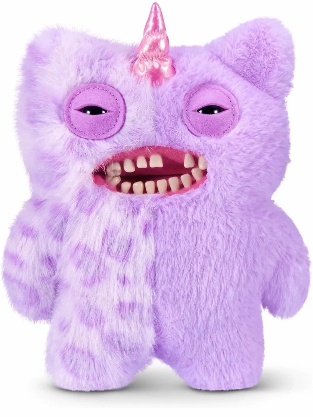 Complete Set of 6 Zuru Fuggler Fugglecorns Funny Ugly Monster Plush Toys